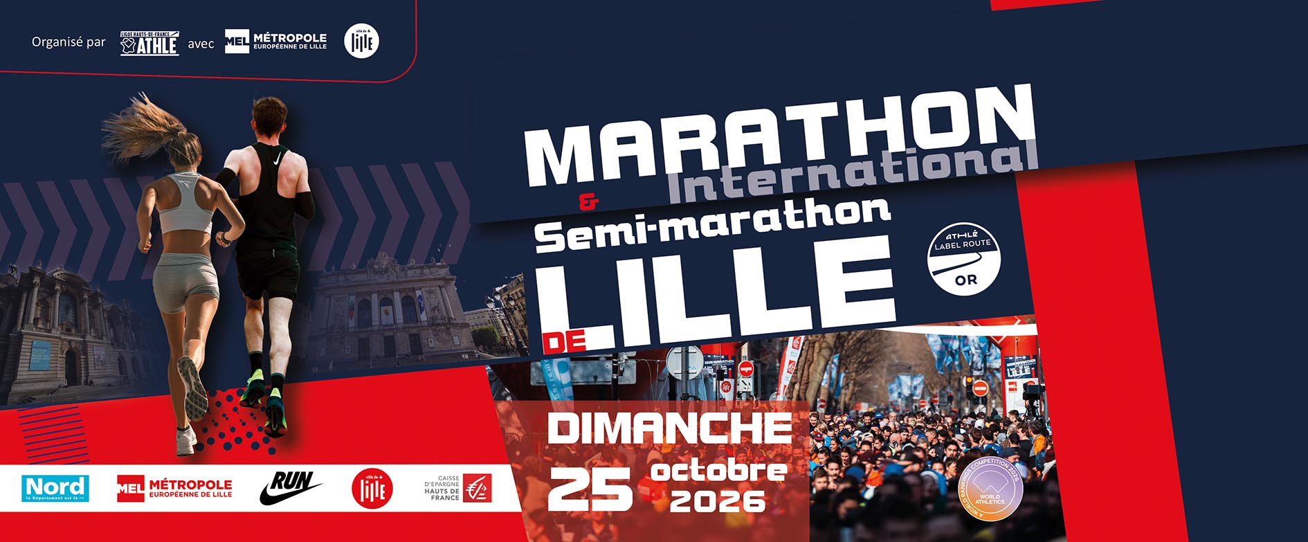Marathon et Semi de Lille